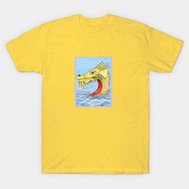 Sea Dragon T-Shirt by Toonacarbra Studio